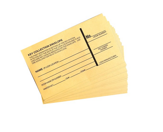 535-A key collection envelopes