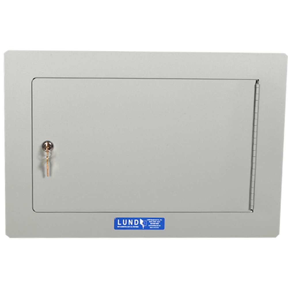 Lund Large Recessed In-Wall Key Cabinet – Key Box Solutions